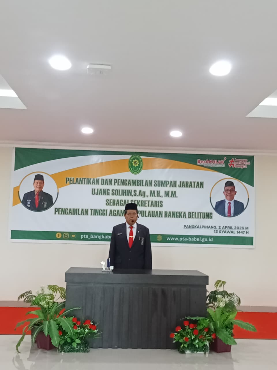 2 poto kpta pelantikan